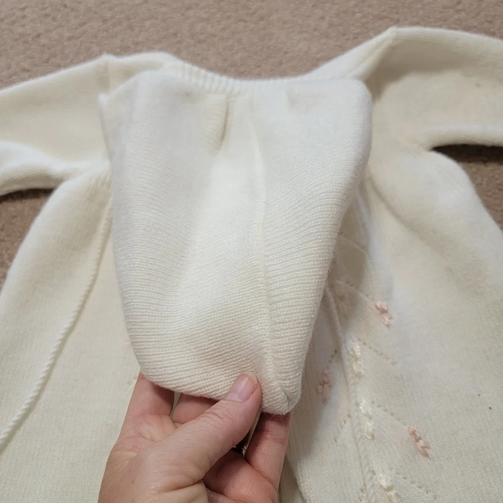 Vintage Friemanit Baby Sleep Sack‎ Cozy One Size Sweater With Hood Cottagecore